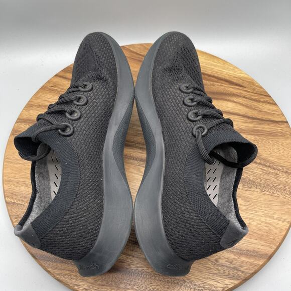 Allbirds Tree Dasher Shoes Mens 13 Black Knit Running Sneakers Casual Comfort main image 8